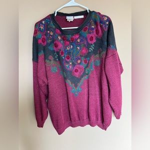 Embroider sweater